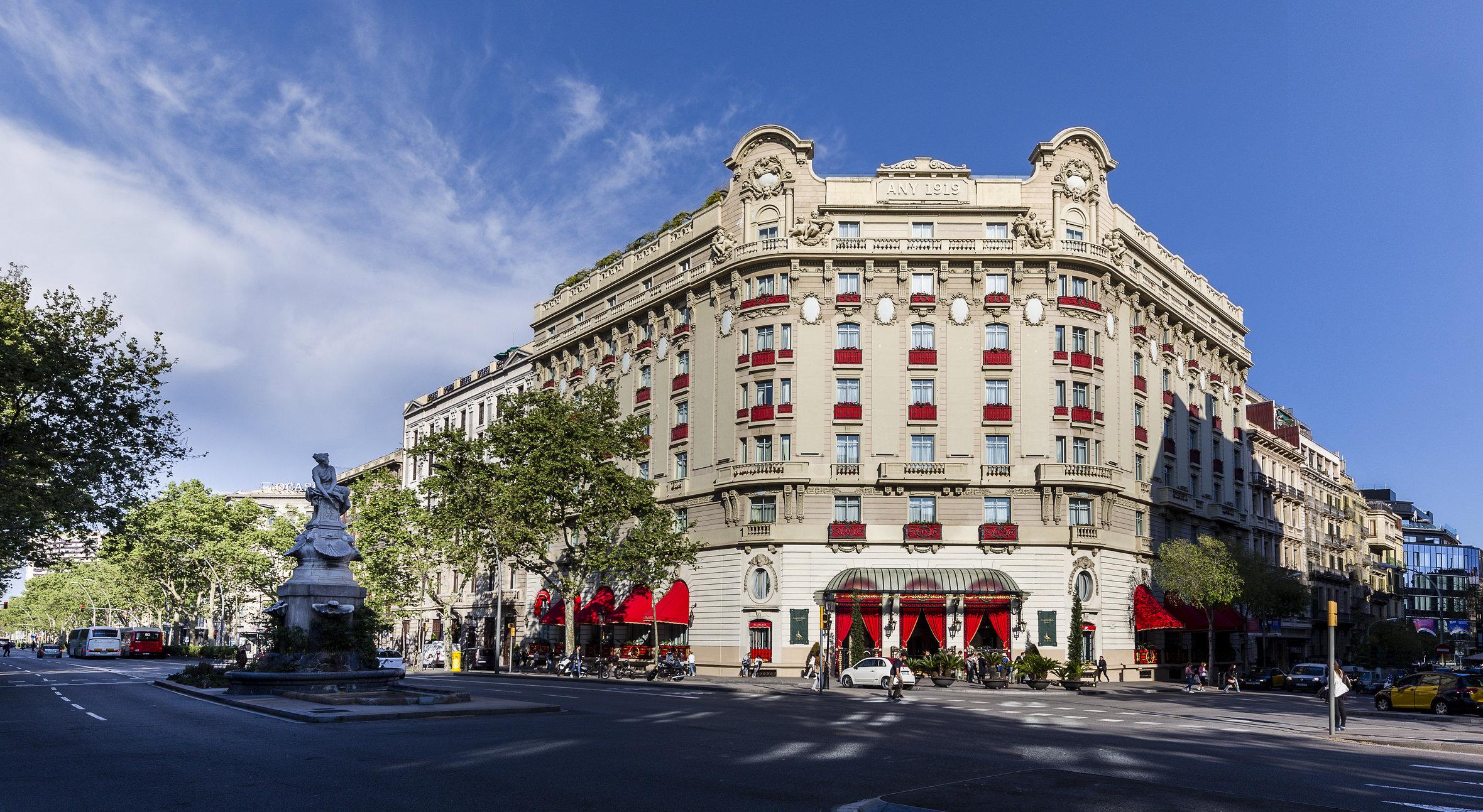 ホテル エル パレス バルセロナ エクステリア 写真